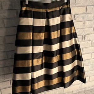 Women's Striped Skirt, Size 8, Multi